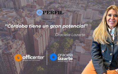 Graciela Lazarte: “Córdoba tiene un gran potencial, el centro es fantástico”
