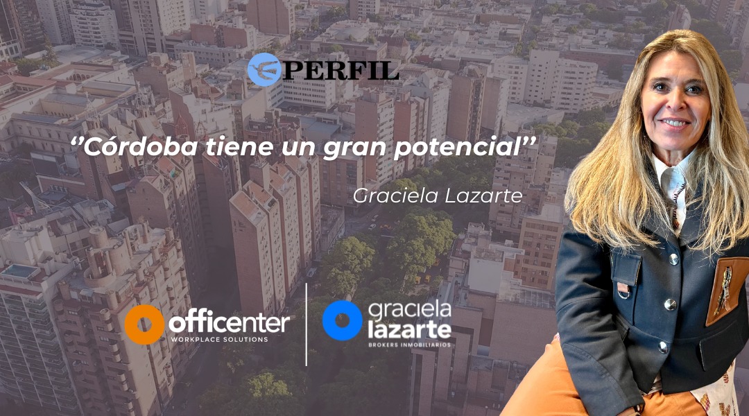 Graciela Lazarte: “Córdoba tiene un gran potencial, el centro es fantástico”